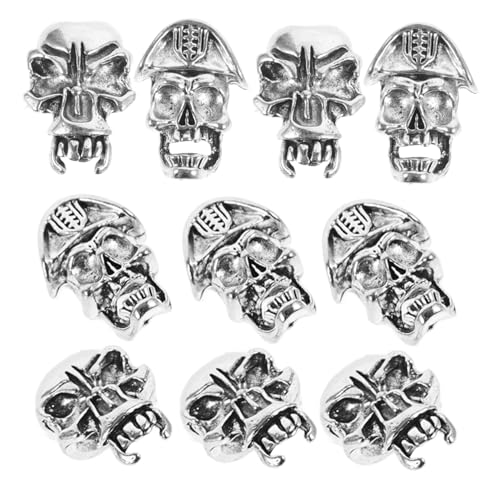 EPIGEIST Retro Dreadlock Haar mit Großen Löchern Zopfaccessoires für Männer Haarschmuck Dreadlock Zubehör 10 Stücke von EPIGEIST