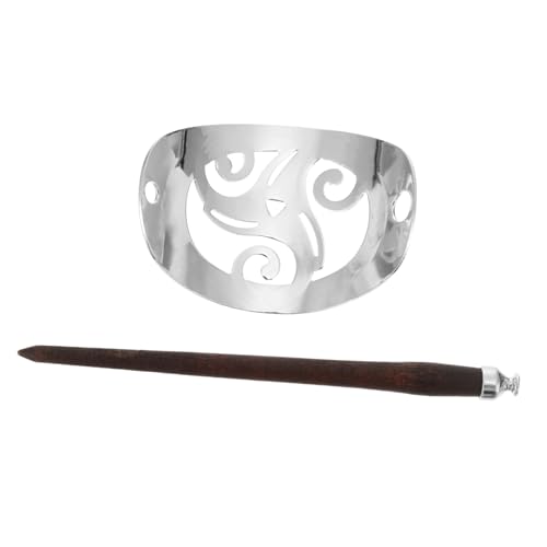 EPIGEIST Retro Haarnadel Damen Geometrischer Haarschmuck Chinesischer Stil Haarstab Einzigartiges Design Für Hochsteckfrisuren Und Traditionelle Kleidung von EPIGEIST