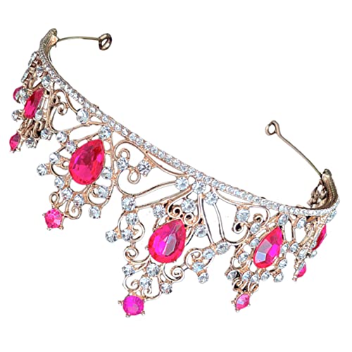 EPIGEIST Rhinestone Kristallkrone Bridal Tiara Hochzeitsdiadem Damen Haarschmuck für Braut Geburtstag Party Festlich Elegant Glänzend von EPIGEIST