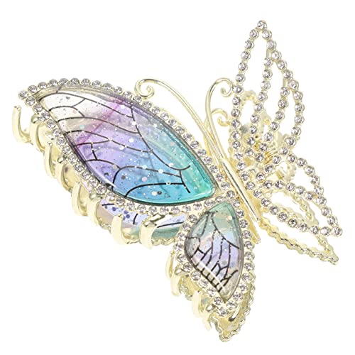 EPIGEIST Schmetterling Haarklammer für Damen Haarspange im Farbverlauf Rutschfeste Haaraccessoires für Frisuren für Partys und Besondere Anlässe Robust und Haarschonend von EPIGEIST