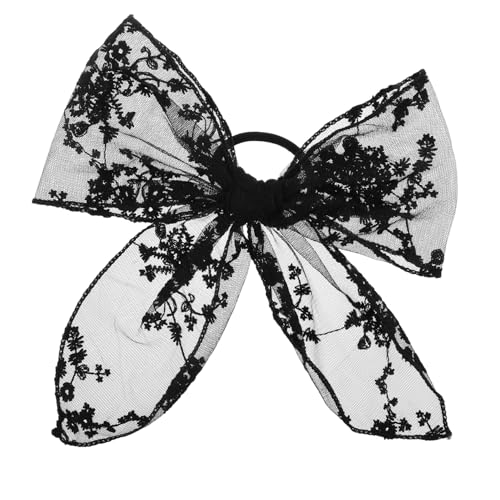 EPIGEIST Spitze Schleife Haar Seil Haar Schal Scrunchie Band Haar Krawatten Scrunchy Halter Haar Seil Bowknot Scrunchie Für Frauen Dame Mädchen von EPIGEIST