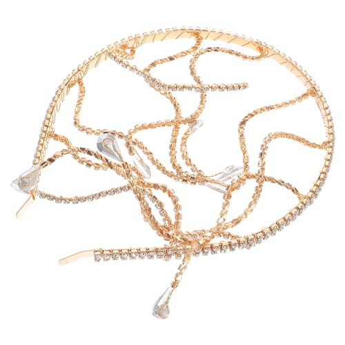 EPIGEIST Strass Kopfschmuck Strass Braut Kopfschmuck Vielseitig Einsetzbar Hochzeit Stirn Haarkette Haarschmuck Tiara Stirnband Für Brautkleider EPIGEIST Strass Kopfschmuck Strass Braut Kopfschmuck Vielseitig Einsetzbar Hochzeit Stirn Haarkette Haarschmuck Tiara Stirnband Für Brautkleider von EPIGEIST