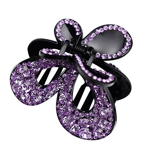EPIGEIST Strasssteine Haarklammer Schmetterlings Haarschmuck mit Robustem Material Glatt und Schonend für Haartypen Modischer Haar Clip für Damen Eleganter Haarschmuck zur Verschönerung von EPIGEIST