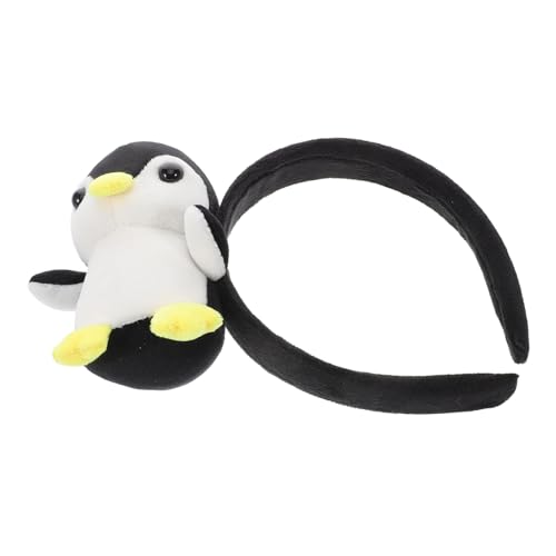 EPIGEIST Pinguin-plüsch Stirnband Für Erwachsene Gesichtswasch Stirnband Foto Requisite Kostüm Zubehör Party Accessoires von EPIGEIST