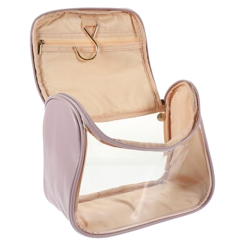 EPIGEIST Transparente Kosmetiktasche Damen Großes Fassungsvermögen Leicht Tragbar Reise Kulturtasche Makeup Bag Toilettenartikel Organizer für Business und Urlaub von EPIGEIST