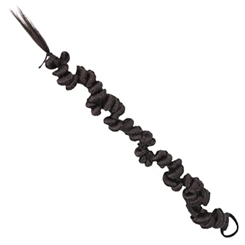 EPIGEIST Unregelmäßige Geflochtene Ponytail Haarverlängerung für Frauen Synthetisches Kunsthaar Leichter Extension Einfach zu Tragen Geeignet für Alltag Party Hochzeit Geschenkidee von EPIGEIST