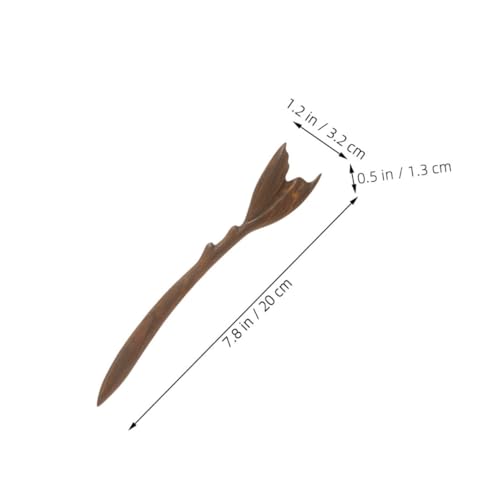 EPIGEIST Vintage Haarstab aus Grünem Sandelholz Handgefertigtes Haarschmuck Accessoire Leicht und Robust Eleganter Chinesisch Japanischer Haarstab für Damen für Alltag und Festtage von EPIGEIST