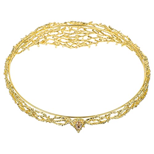EPIGEIST Vintage Prinzessin Krone Stirnband Damen Leichtes Legierungs Haarreif mit Funkelnden Strasssteinen Flexibles Kostümzubehör für Cosplay Geburtstag Hochzeit Fotografie und Festliche von EPIGEIST