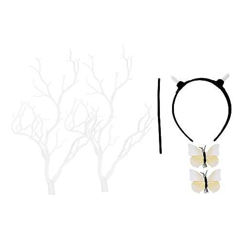 EPIGEIST Weihnachtsfoto Requisiten Rentier Geweih Haaraccessoire Extravaganter Haarschmuck für Festliche Feiern und Fotoshootings von EPIGEIST