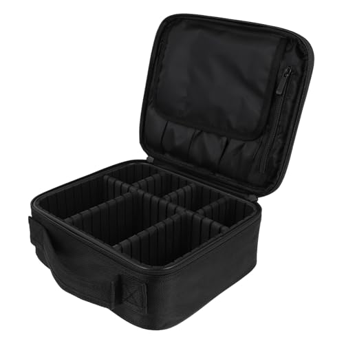 EPIGEIST wasserdichte Kosmetiktasche mit Großem Fassungsvermögen Kratzfest und Leicht zu Reinigen Tragbarer Make Up Organizer für Pinsel und Beauty Tools als Reise und Toilettenartikel von EPIGEIST