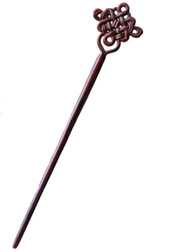 Haarstab, chinesische Haarnadel, Haarstäbchen, Haarstäbchen, Haarstäbchen aus Holz for Dutts, Haarstäbchen. Einfache, elegante Haarnadeln, chinesische klassische Holzstäbchen(Style 14) von EQEQE