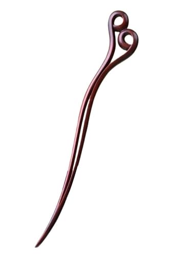 Haarstab, chinesische Haarnadel, Haarstäbchen, Haarstäbchen, Haarstäbchen aus Holz for Dutts, Haarstäbchen. Einfache, elegante Haarnadeln, chinesische klassische Holzstäbchen(Style 15) von EQEQE