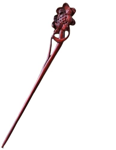 Haarstab, chinesische Haarnadel, Haarstäbchen, Haarstäbchen, Haarstäbchen aus Holz for Dutts, Haarstäbchen. Einfache, elegante Haarnadeln, chinesische klassische Holzstäbchen(Style 3) von EQEQE