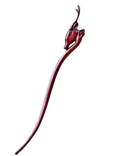 Haarstab, chinesische Haarnadel, Haarstäbchen, Haarstäbchen, Haarstäbchen aus Holz for Dutts, Haarstäbchen. Einfache, elegante Haarnadeln, chinesische klassische Holzstäbchen(Style 8) von EQEQE