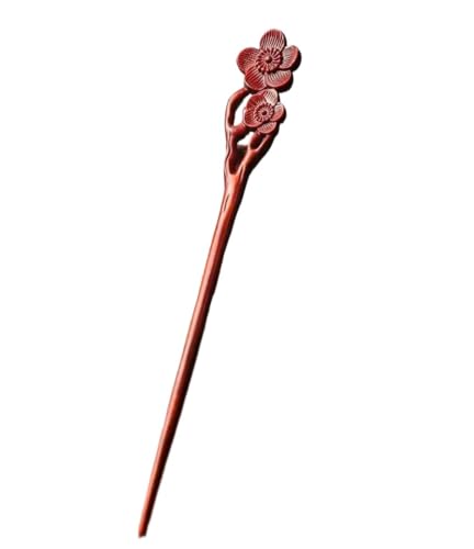 Haarstab, chinesische Haarnadel, Haarstäbchen, Haarstäbchen, Holzhaarstäbchen for Dutts, Blumenhaarstäbchen, elegante Haarnadeln, chinesische klassische Holzstäbchen(Style B) von EQEQE