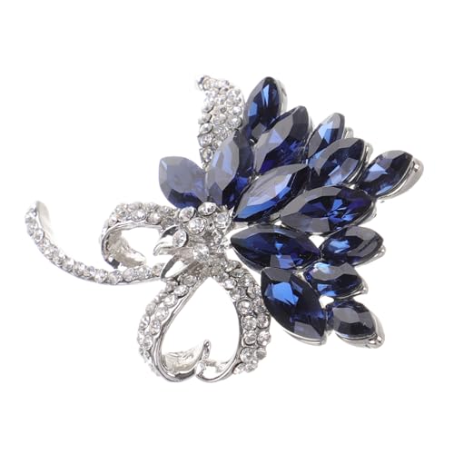 Silberbrosche, Anstecknadel aus Kristall, 1 Stück, kreative Brosche aus Legierung for Damen, zarter Schmuck aus Kristall, vielseitiges Accessoire for Partys und Festivals Silberbrosche, Anstecknadel aus Kristall, 1 Stück, kreative Brosche aus Legierung for Damen, zarter Schmuck aus Kristall, vielseitiges Accessoire for Partys und Festivals von EQEQE