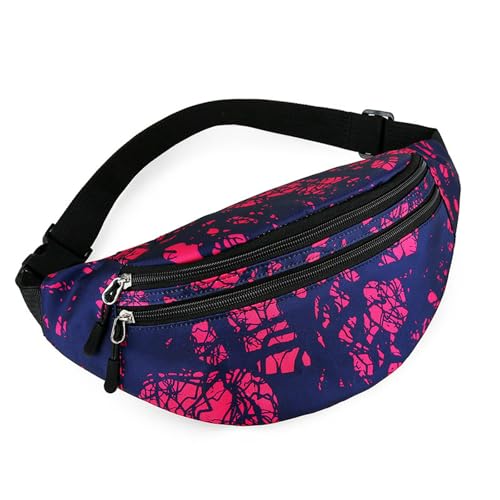 EQFOPJQM Bauchtasche Damen Frauen Tailentasche 3-Pack Mehrschichtiger Umhängetaschen Mobiltelefonbeutel Cross-Chest-Tasche-Rose Rot B EQFOPJQM Bauchtasche Damen Frauen Tailentasche 3-Pack Mehrschichtiger Umhängetaschen Mobiltelefonbeutel Cross-Chest-Tasche-Rose Rot B von EQFOPJQM