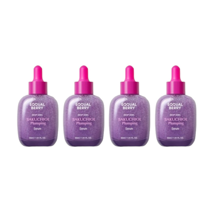 EQQUALBERRY - Bakuchiol Plumping Serum - 30ml (4ea) Set von EQQUALBERRY