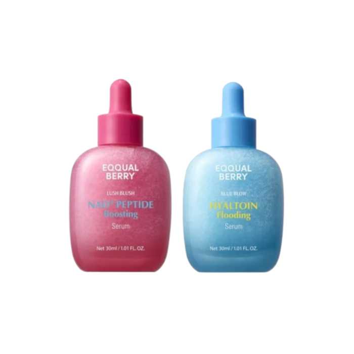 EQQUALBERRY - NAD+ Peptide Boosting Serum - 30ml (1ea) + Hyaltoin Flooding Serum - 30ml (1ea) Set von EQQUALBERRY