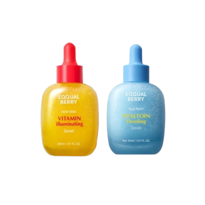 EQQUALBERRY - Vitamin Illuminating Serum - 30ml (1ea) + Hyaltoin Flooding Serum - 30ml (1ea) Set von EQQUALBERRY