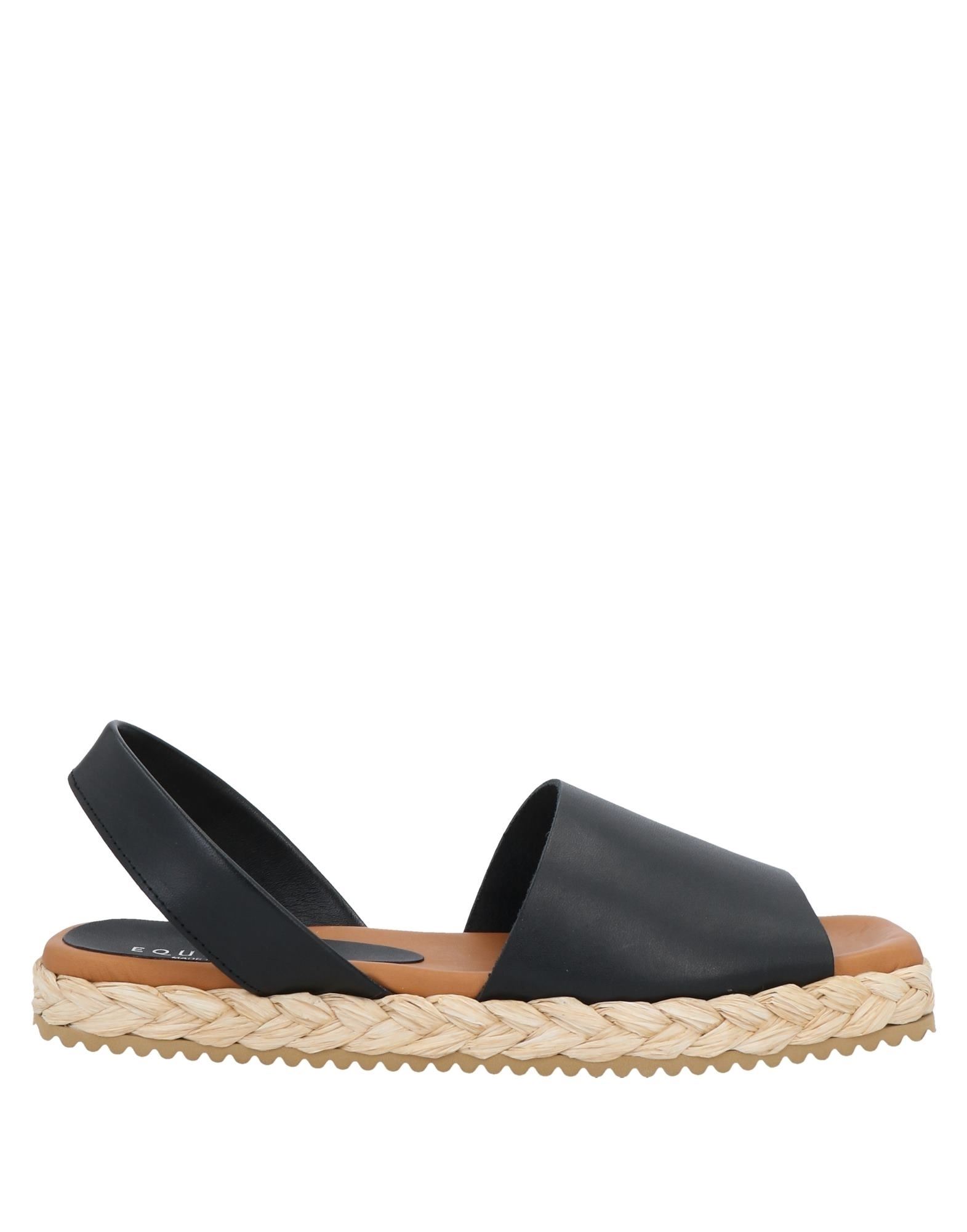 EQUITARE Espadrilles Damen Schwarz von EQUITARE