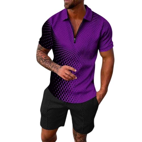 Herren Trainingsanzug Set Lässig Sommer Anzug Herren Casual T Shirts Und Kurze Hose Freizeitanzug Baggy Jogginganzug Herren Set 2 Teiliges Bedruckter Outfit Set Casual Sportanzug Herren Trainingsanzug Set Lässig Sommer Anzug Herren Casual T Shirts Und Kurze Hose Freizeitanzug Baggy Jogginganzug Herren Set 2 Teiliges Bedruckter Outfit Set Casual Sportanzug von EQWIGKEIT