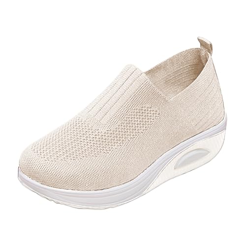EQWIGKEIT Laufschuhe Damen, Slip On Sportschuhe Klassisch Turnschuhe Atmungsaktiv Mesh Schuhe Walkingschuhe Leichte Straßenlaufschuhe Fitness Wanderschuhe Freizeitschuhe Outdoor Sneaker EQWIGKEIT Laufschuhe Damen, Slip On Sportschuhe Klassisch Turnschuhe Atmungsaktiv Mesh Schuhe Walkingschuhe Leichte Straßenlaufschuhe Fitness Wanderschuhe Freizeitschuhe Outdoor Sneaker von EQWIGKEIT