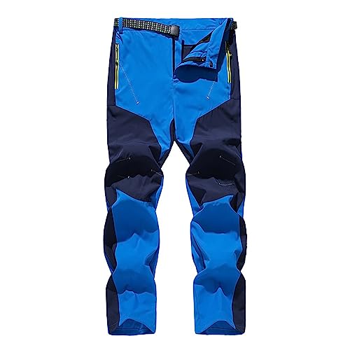 EQWIGKEIT Wanderschuhe Herren wasserdicht, Skihose Herren Lang Sports Schneehose Gefüttert Winter Outdoorhose Winterhose Warm Wanderhose Snowboardhose Winddicht Fahrradhose Softshellhose Trekkinghose von EQWIGKEIT