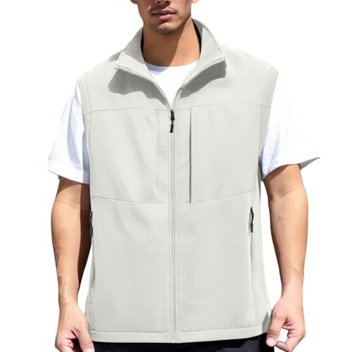 EQWIGKEIT Weste Herren Outdoor Sommer Sportweste Ärmellose Sommerweste Atmungsaktiv Arbeitsweste Leicht Herrenwesten Anglerweste Sport Multifunktionsweste Mit Multi Taschen Freizeitweste EQWIGKEIT Weste Herren Outdoor Sommer Sportweste Ärmellose Sommerweste Atmungsaktiv Arbeitsweste Leicht Herrenwesten Anglerweste Sport Multifunktionsweste Mit Multi Taschen Freizeitweste von EQWIGKEIT