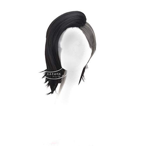 2019 Hot Anime Tokio Ghul Uta Cosplay Perücke Mode Männer und Frauen Schwarz Silber Grau Anime Haar Volle Perücke Langes lockiges Haar Halloween Männer Typ 2019 Hot Anime Tokio Ghul Uta Cosplay Perücke Mode Männer und Frauen Schwarz Silber Grau Anime Haar Volle Perücke Langes lockiges Haar Halloween Männer Typ von EQWR