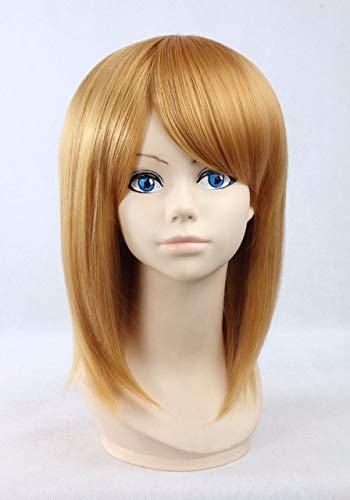 Angriff auf Titan Shingeki ohne Kyojin Ral Petra Rall Cosplay Perücke Hitzebeständig Blond Anime Cosplay Perücke Party Perücken + Perückenkappe Angriff auf Titan als Bild von EQWR