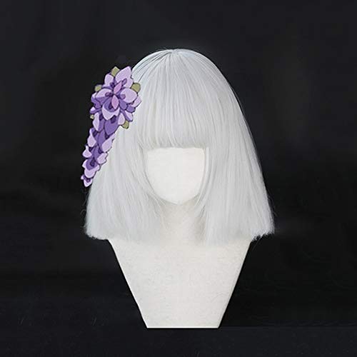 Anime Comic Dämonentöter Kimetsu keine Yaiba Cosplay Perücken Ubuyashiki Hinaki Ubuyashiki Kiriya Cosplay Perücke Synthetische Perücke Süße Haare Stil 2 von EQWR