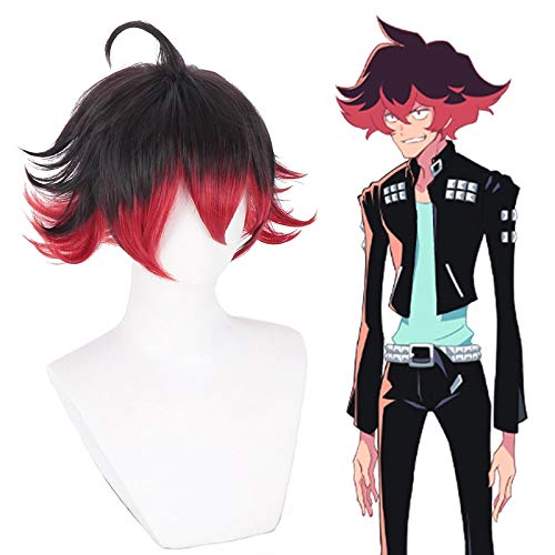 Anime Comic PROMARE Cosplay Perücken Gueira Cosplay Perücke Hitzebeständige synthetische Perücke Kurze Männer Cosplay Haare Spiel Cosplay Anime Comic PROMARE Cosplay Perücken Gueira Cosplay Perücke Hitzebeständige synthetische Perücke Kurze Männer Cosplay Haare Spiel Cosplay von EQWR