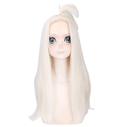 Anime Fairy Tail Mirajane Strauss Lange Perücke Cosplay Kostüm Hitzebeständige Kunsthaar Frauen Cosplay Perücken von EQWR
