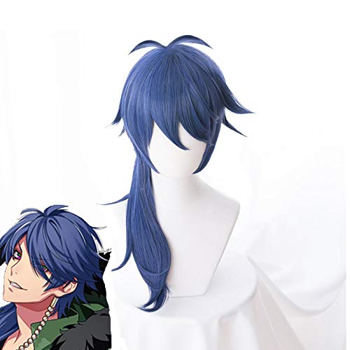 Anime Hypnosismic Division Schlacht um Rap Drb Abenteuer Posse Würfel Arisugawa Live oder Dead Blue Synthetik Haar Perücken Cosplay Perücke Anime Hypnosismic Division Schlacht um Rap Drb Abenteuer Posse Würfel Arisugawa Live oder Dead Blue Synthetik Haar Perücken Cosplay Perücke von EQWR
