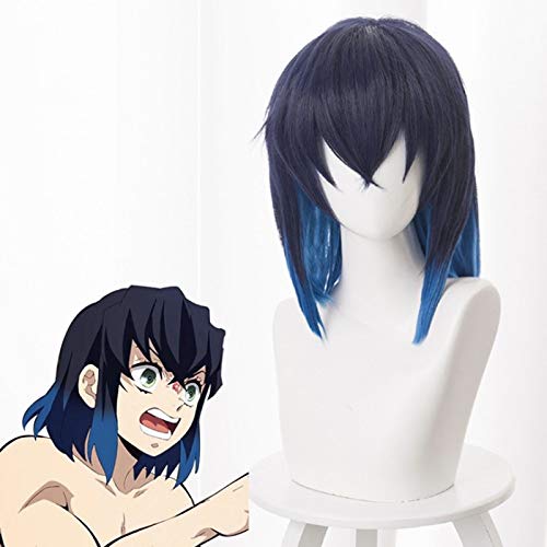 Anime Kimetsu Keine Yaiba Cosplay Perücken Inosuke Hashibira Cosplay Perücke Synthetische Perücke Haar Halloween Party Klinge des Dämons Cosplay Perücke Anime Kimetsu Keine Yaiba Cosplay Perücken Inosuke Hashibira Cosplay Perücke Synthetische Perücke Haar Halloween Party Klinge des Dämons Cosplay Perücke von EQWR