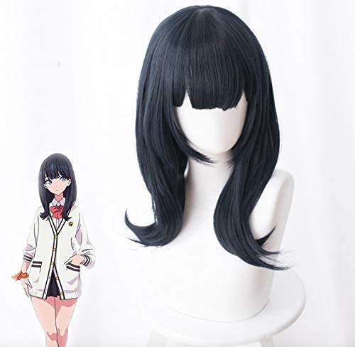 Anime SSSS.Gridman Cosplay Perücken Rikka Takarada Frauen Hitzebeständige synthetische Haare Halloween Weihnachten Cosplay Perücken von EQWR