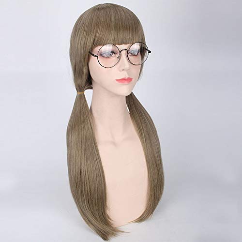 Anime Soul Eater Medusa Blair Cosplay Perücke Haare Frauen Weihnachten Halloween Party Blair lange lila Cosplay Kostüm Perücken + Perücke Kappe One Size PL-249 von EQWR