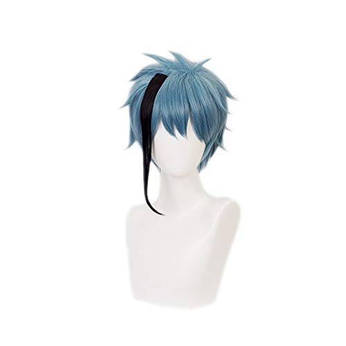 Anime Twisted-Wonderland Floyd Jade kurze Perücke Cosplay Kostüm Hitzebeständige synthetische Haare Männer Perücken Floyd von EQWR