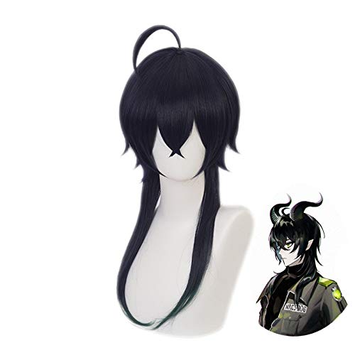Anime Twisted Wonderland MALLEUS DRACQMA Perücke Cosplay Kostüm Hitzebeständiges Kunsthaar Männer Frauen Perücken von EQWR