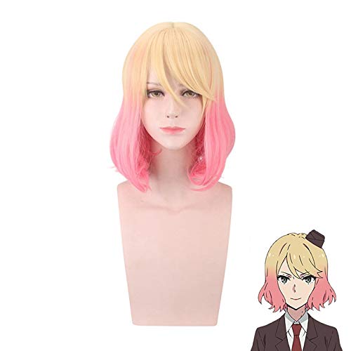 Engel des Todes Catherine Ward Frauen Kurze Perücke Cosplay Kostüm Hitzebeständiges Kunsthaar Halloween Party Rollenspiel Perücken von EQWR