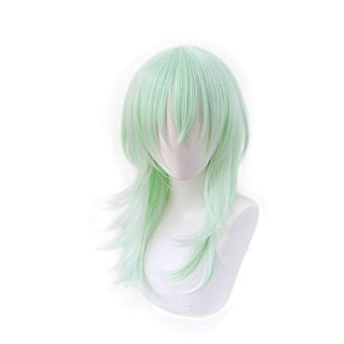 Feuer Emblem ThreeHouses Byleth Beleth Hellgrüne Perücke Cosplay Kostüm Männer Frauen Hitzebeständige synthetische Haare Party Perücken MZ-1446A von EQWR