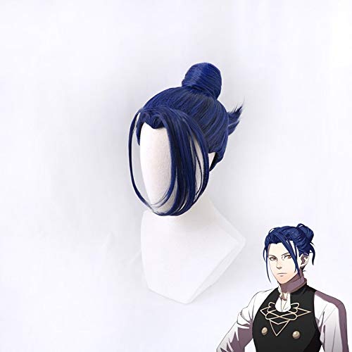 Feuer Emblem ThreeHouses Felix Brötchen Perücke Cosplay Kostüm Hitzebeständiges Kunsthaar Männer Frauen Frauen Party Perücken von EQWR