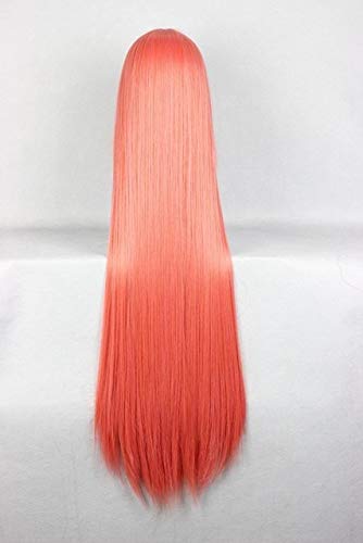 Frau langes glattes Haar 100CM Perücken Hitzebeständige synthetische Anime Cosplay Perücke Halloween Karneval Party Frauen Cosplay Perücken QS Q. von EQWR