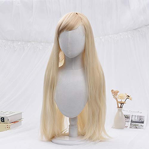 Frauen Lolita Perücke Kawaii Cosplay Perücke Hitzebeständige synthetische Perücke Halloween Karneval Party Cosplay Mädchen Haar Perücken von EQWR