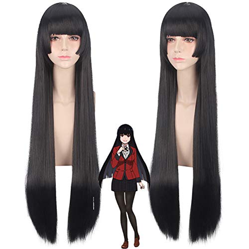 Halloween Fashion Christmas Party Dress Up Wig Cosplay Wig Gambling On The Abyss Snake 喰Mengzi Snake 喰Mengzi Black Snow Girl Yuki Sakura Halloween Fashion Christmas Party Dress Up Wig Cosplay Wig Gambling On The Abyss Snake 喰Mengzi Snake 喰Mengzi Black Snow Girl Yuki Sakura von EQWR