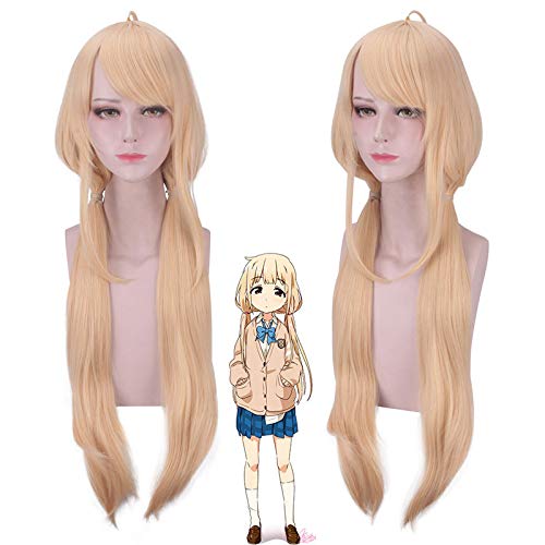 Halloween Fashion Christmas Party Dress Up Wig Idol Master Cinderella Girl Futaba Apricot Cosplay Wig Halloween Fashion Christmas Party Dress Up Wig Idol Master Cinderella Girl Futaba Apricot Cosplay Wig von EQWR