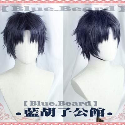 Hirotaka Nifuji Blue Mix Kurze Perücke Cosplay Wotaku ni Koi wa Muzukashii = Es ist schwierig, einen Otaku, WotaKoi + Perückenkappe als Bild zu lieben von EQWR