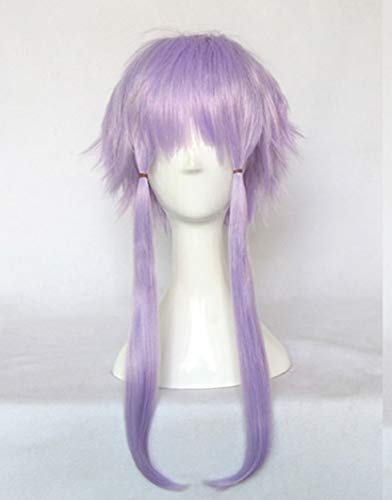 IHYAMS Perücke Yuzuki Yukari Cosplay Kostüm Perücken Hellviolett Synthetisches Haar Hitzebeständige Faser wie das Bild von EQWR
