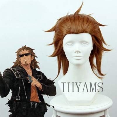 IHYAMS Perücken Anime Schicksal Apokryphen sisigou kairi Cosplay Perücke Kunsthaar 40cm Halloween Party Kostüm Perücken Für Männer Schicksal Apokryphen wie das Bild von EQWR